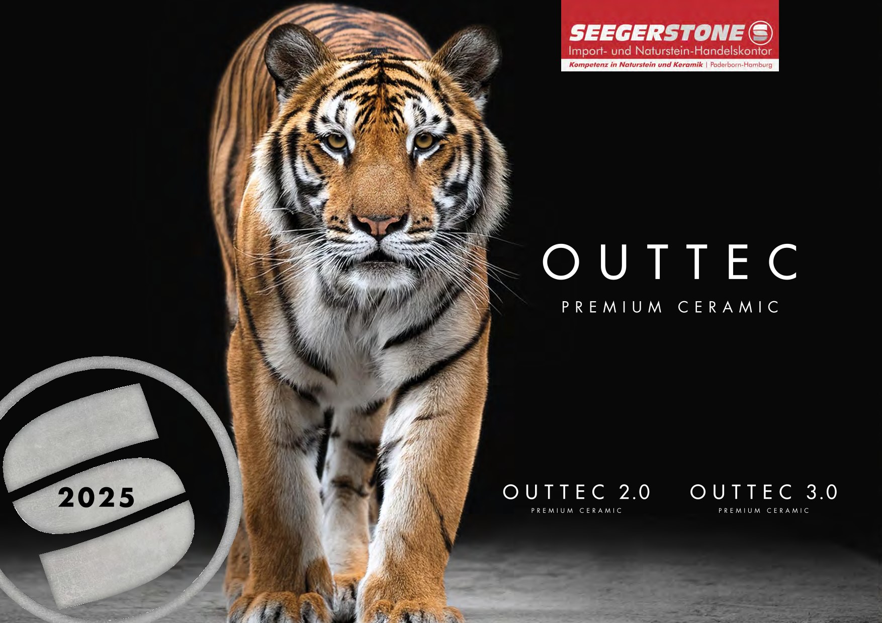 Erste Seite Seegerstone Outtec Katalog 2025